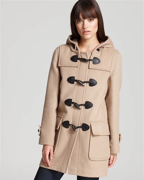 burberry toggle coat.